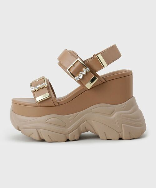 ESPERANZA / エスペランサ サンダル | ビジューベルトスニーカーソールスポサン | 詳細15