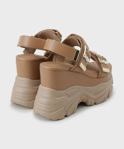 ESPERANZA / エスペランサ サンダル | ビジューベルトスニーカーソールスポサン | 詳細16