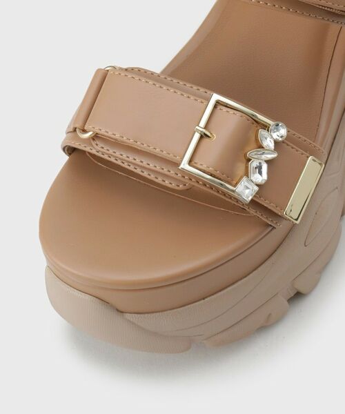 ESPERANZA / エスペランサ サンダル | ビジューベルトスニーカーソールスポサン | 詳細19