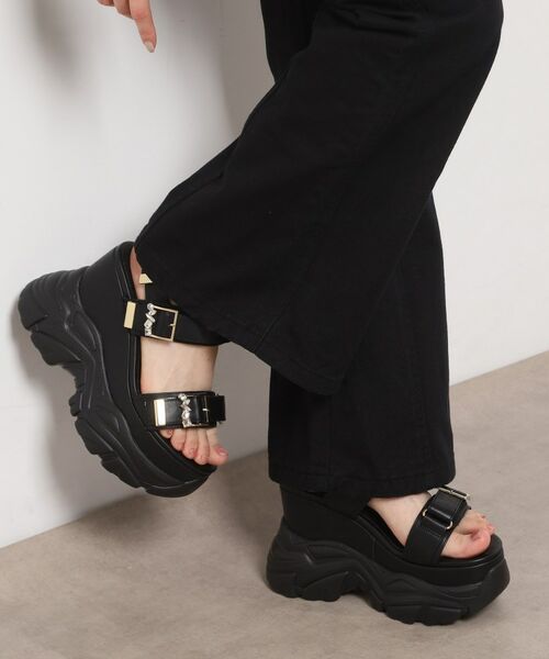 ESPERANZA / エスペランサ サンダル | ビジューベルトスニーカーソールスポサン | 詳細4