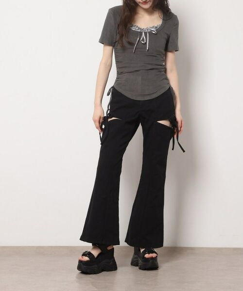 ESPERANZA / エスペランサ サンダル | ビジューベルトスニーカーソールスポサン | 詳細6