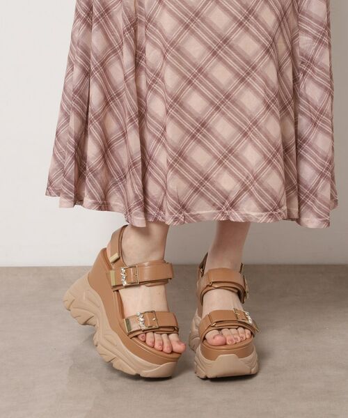 ESPERANZA / エスペランサ サンダル | ビジューベルトスニーカーソールスポサン | 詳細7