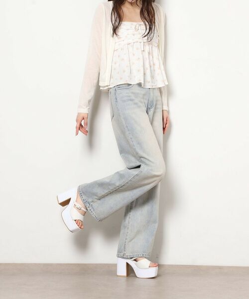 ESPERANZA / エスペランサ サンダル | 【ラク盛り／サンダル】 リピーター続出／脚長美脚 グリッターソールツイードミュール | 詳細2