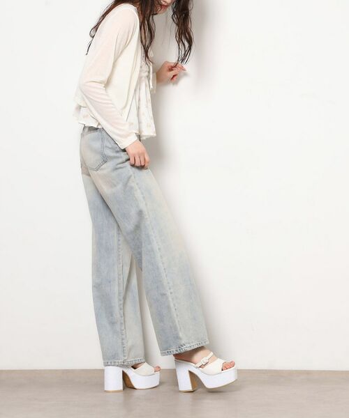 ESPERANZA / エスペランサ サンダル | 【ラク盛り／サンダル】 リピーター続出／脚長美脚 グリッターソールツイードミュール | 詳細3