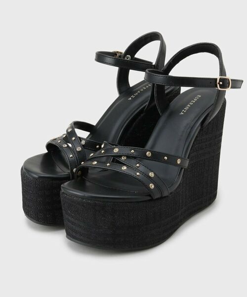 ESPERANZA / エスペランサ サンダル | ビジュースタッズウェッジサンダル | 詳細14