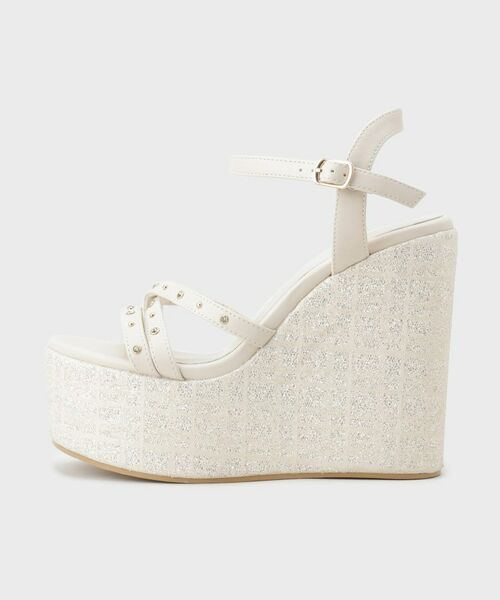 ESPERANZA / エスペランサ サンダル | ビジュースタッズウェッジサンダル | 詳細19