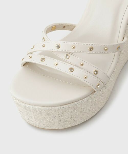 ESPERANZA / エスペランサ サンダル | ビジュースタッズウェッジサンダル | 詳細24