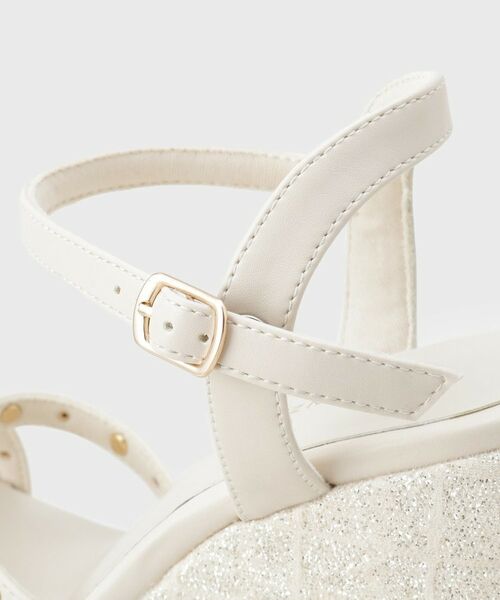 ESPERANZA / エスペランサ サンダル | ビジュースタッズウェッジサンダル | 詳細25