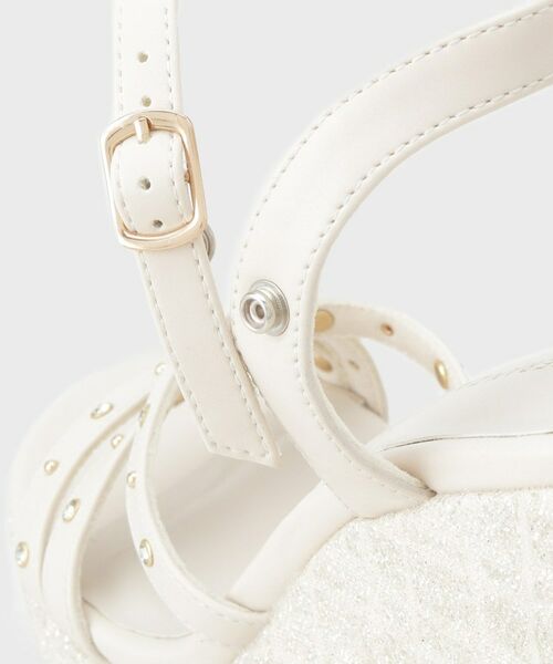 ESPERANZA / エスペランサ サンダル | ビジュースタッズウェッジサンダル | 詳細26