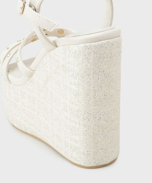 ESPERANZA / エスペランサ サンダル | ビジュースタッズウェッジサンダル | 詳細28