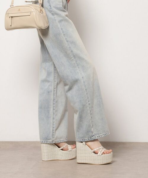 ESPERANZA / エスペランサ サンダル | ビジュースタッズウェッジサンダル | 詳細8