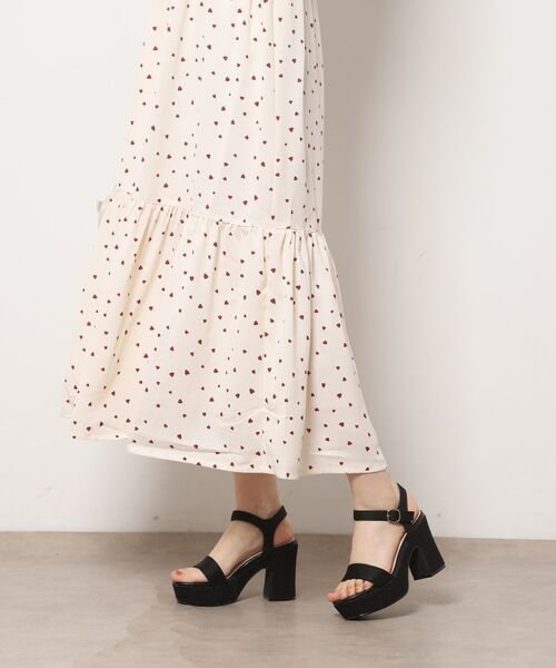 ESPERANZA / エスペランサ サンダル | ウェッジソールソフトスクエアサンダル | 詳細2