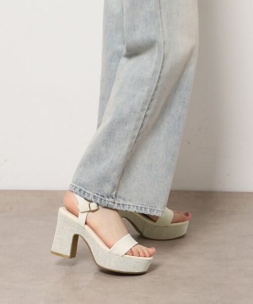 ESPERANZA / エスペランサ サンダル | ウェッジソールソフトスクエアサンダル | 詳細7
