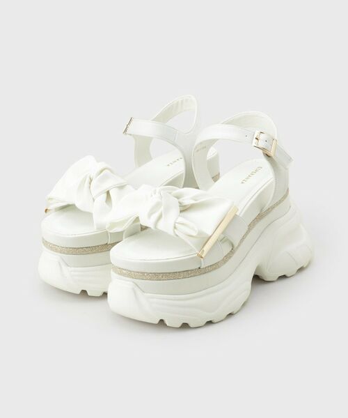 ESPERANZA / エスペランサ サンダル | グリッターラインリボンスポサン | 詳細10