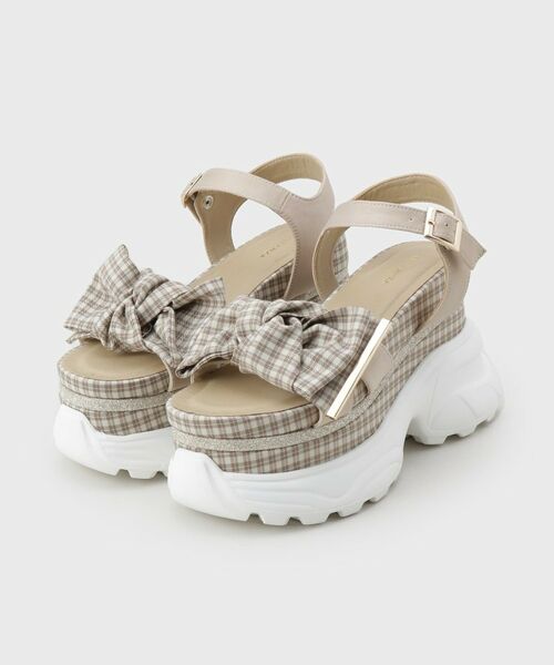 ESPERANZA / エスペランサ サンダル | グリッターラインリボンスポサン | 詳細12