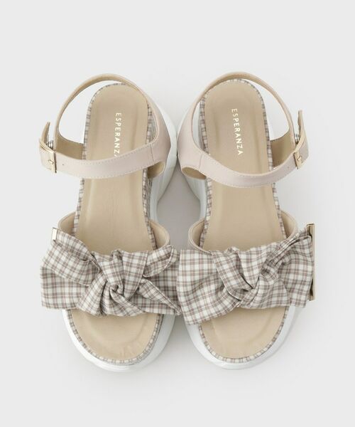 ESPERANZA / エスペランサ サンダル | グリッターラインリボンスポサン | 詳細17