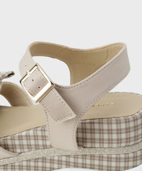 ESPERANZA / エスペランサ サンダル | グリッターラインリボンスポサン | 詳細20