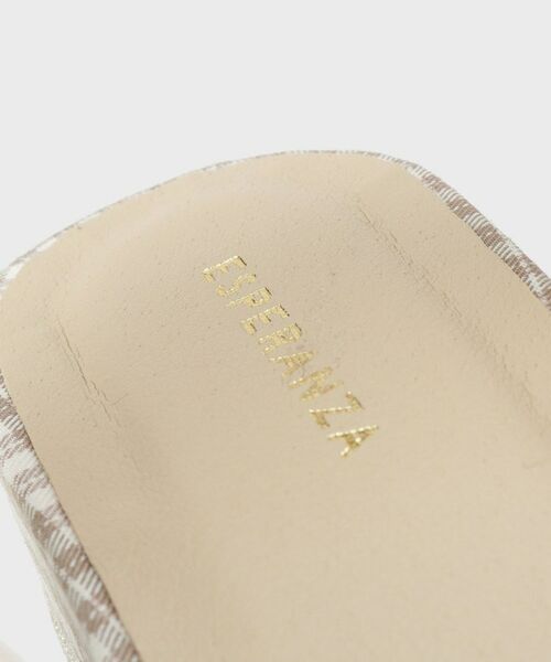 ESPERANZA / エスペランサ サンダル | グリッターラインリボンスポサン | 詳細23