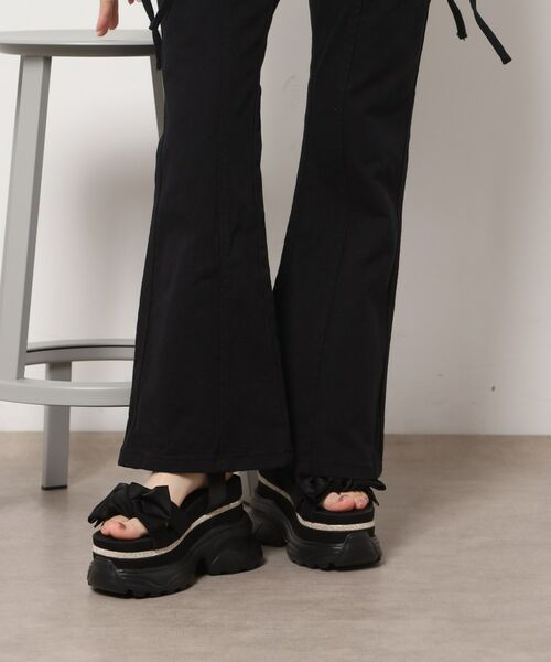 ESPERANZA / エスペランサ サンダル | グリッターラインリボンスポサン | 詳細5