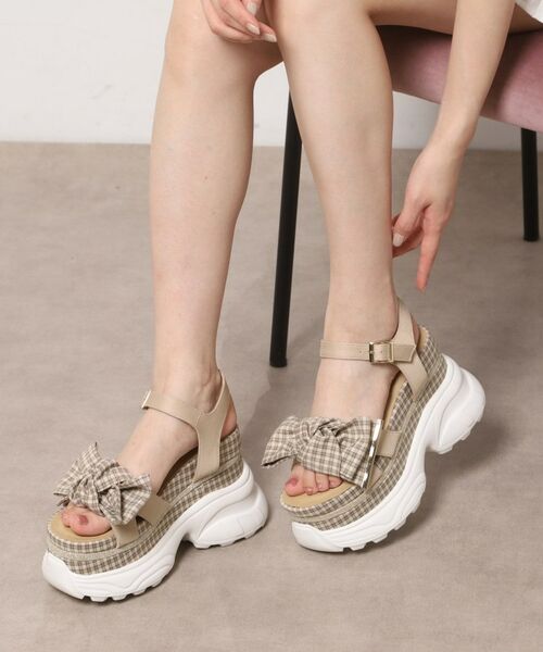 ESPERANZA / エスペランサ サンダル | グリッターラインリボンスポサン | 詳細7