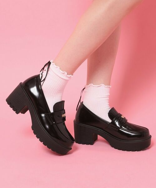 ESPERANZA / エスペランサ パンプス | 厚底コインローファー | 詳細4
