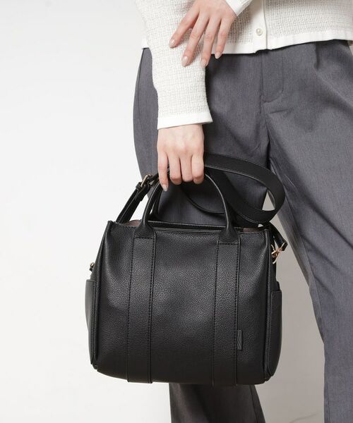 ESPERANZA / エスペランサ トートバッグ | 6ポケットパーテーション2WAYトート（ブラック(019)）