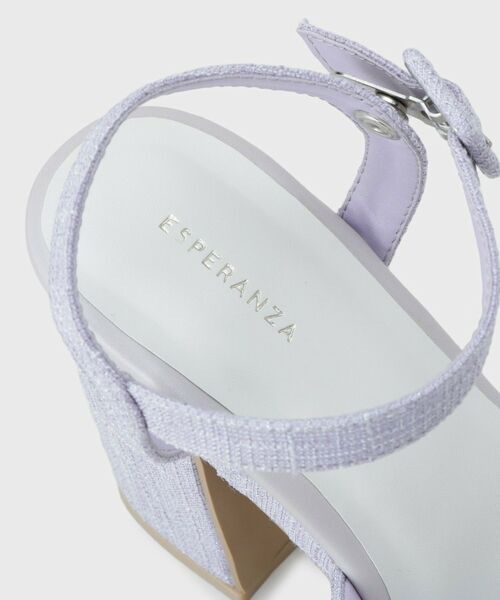 ESPERANZA / エスペランサ サンダル | 【ラク盛り／サンダル】 リピーター続出／脚長美脚 ツイードサンダル | 詳細23