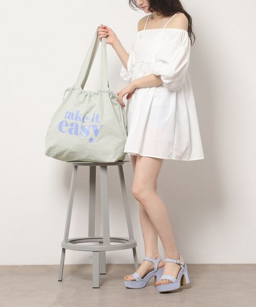 ESPERANZA / エスペランサ トートバッグ | 【新生活・新学期】まとまる巾着トートバッグ | 詳細3