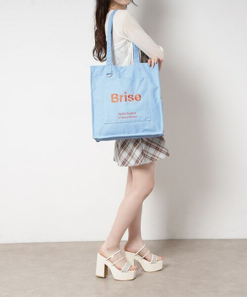 ESPERANZA / エスペランサ トートバッグ | ポケットスクエアロゴトート | 詳細15