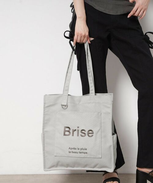 ESPERANZA / エスペランサ トートバッグ | ポケットスクエアロゴトート | 詳細4