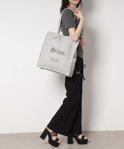 ESPERANZA / エスペランサ トートバッグ | ポケットスクエアロゴトート | 詳細5