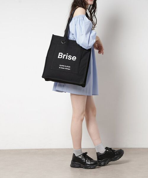 ESPERANZA / エスペランサ トートバッグ | ポケットスクエアロゴトート | 詳細7