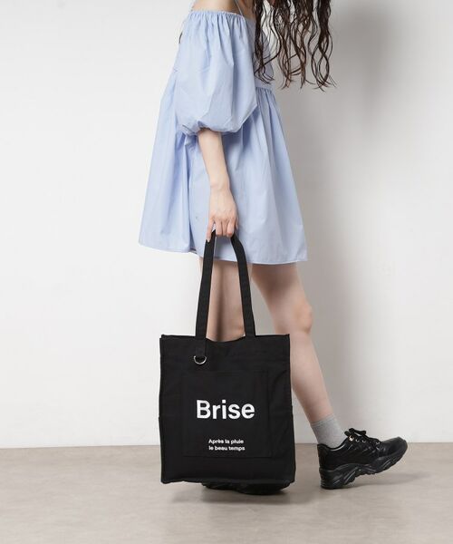 ESPERANZA / エスペランサ トートバッグ | ポケットスクエアロゴトート | 詳細9