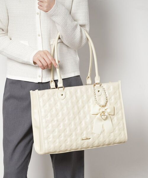 ESPERANZA / エスペランサ トートバッグ | リボンキルティングトート | 詳細1