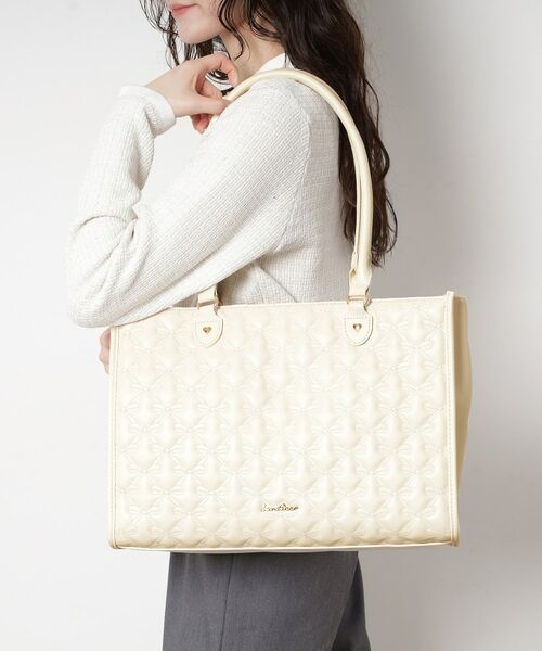 ESPERANZA / エスペランサ トートバッグ | リボンキルティングトート | 詳細2
