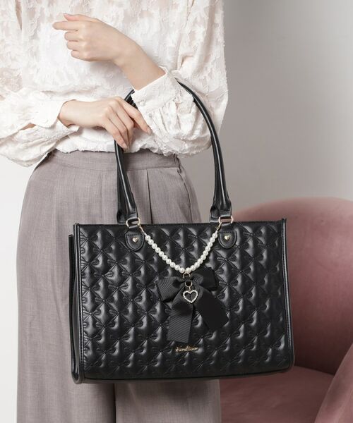 ESPERANZA / エスペランサ トートバッグ | リボンキルティングトート | 詳細4