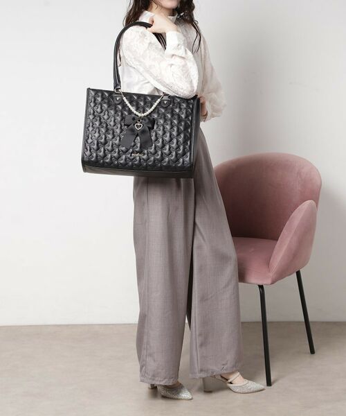 ESPERANZA / エスペランサ トートバッグ | リボンキルティングトート | 詳細5