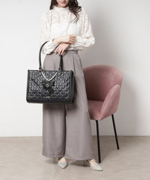 ESPERANZA / エスペランサ トートバッグ | リボンキルティングトート | 詳細6