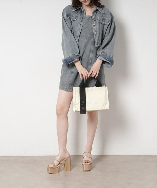 ESPERANZA / エスペランサ トートバッグ | フロントテープベルトトート | 詳細6