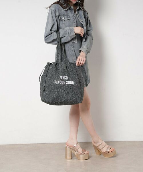 ESPERANZA / エスペランサ トートバッグ | シャーリングプリントトート | 詳細2