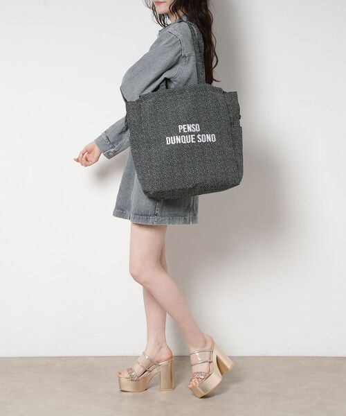 ESPERANZA / エスペランサ トートバッグ | シャーリングプリントトート | 詳細3