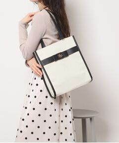 ESPERANZA / エスペランサ トートバッグ | 【新生活・新学期】フロントプレート使い縦型トート