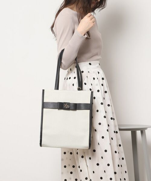 ESPERANZA / エスペランサ トートバッグ | 【新生活・新学期】フロントプレート使い縦型トート | 詳細2