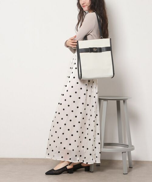 ESPERANZA / エスペランサ トートバッグ | 【新生活・新学期】フロントプレート使い縦型トート | 詳細3