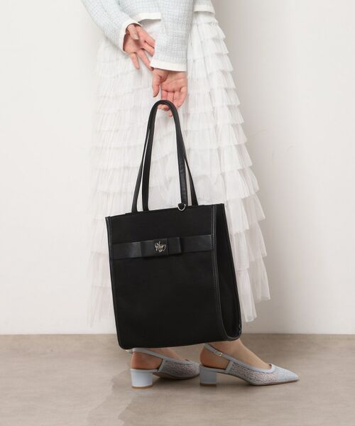 ESPERANZA / エスペランサ トートバッグ | 【新生活・新学期】フロントプレート使い縦型トート | 詳細4