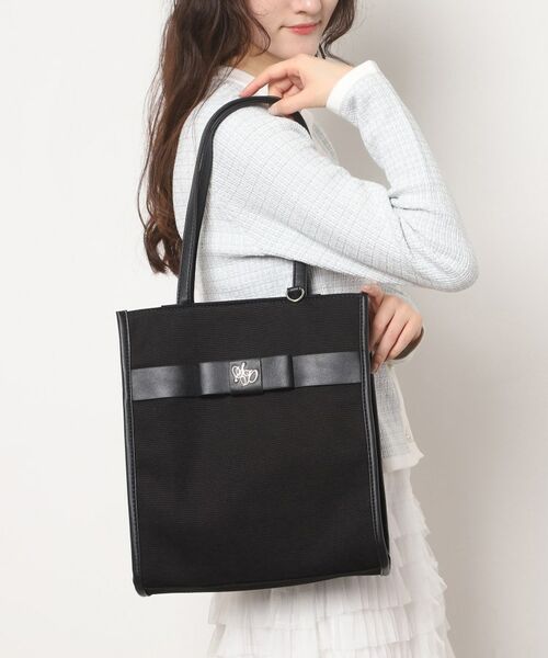 ESPERANZA / エスペランサ トートバッグ | 【新生活・新学期】フロントプレート使い縦型トート | 詳細5