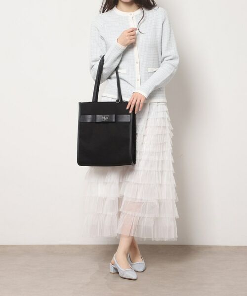 ESPERANZA / エスペランサ トートバッグ | 【新生活・新学期】フロントプレート使い縦型トート | 詳細6