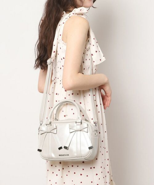 ESPERANZA / エスペランサ ショルダーバッグ | フロントリボン2WAY ミニボストン | 詳細5