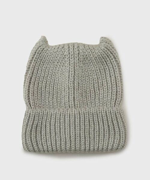 ESPERANZA / エスペランサ ニットキャップ | ネコ耳ニット帽子（グレー(012)）