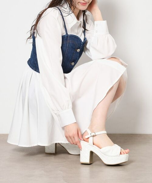 ESPERANZA / エスペランサ サンダル | 【ナチュ盛り／サンダル】ナチュ盛りツイストサンダル | 詳細1